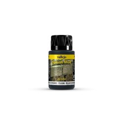 Vallejo Sort sprjte mudder 40 ml.