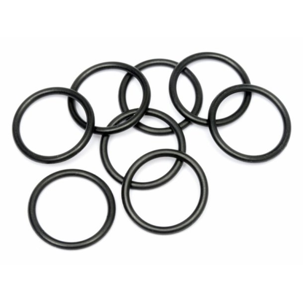 HPI 75072  - O-RING P20 (20x2.5mm/BLACK/8pcs)