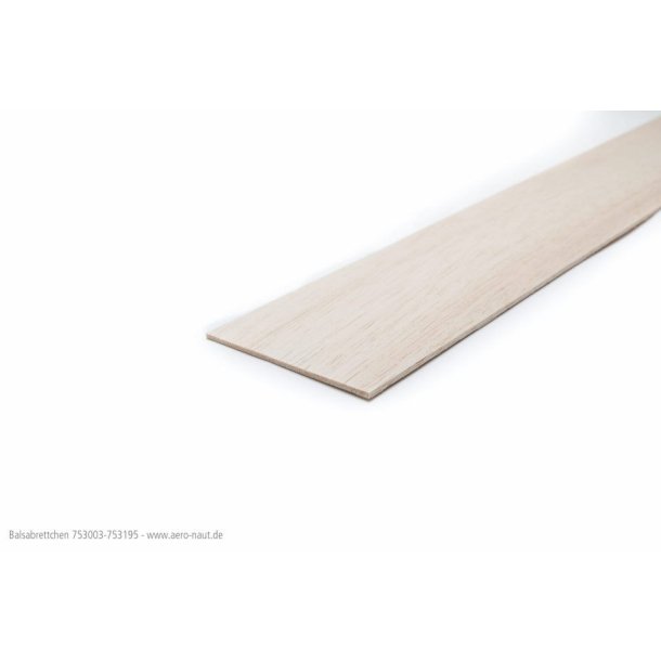 Balsa plade 20mm 100x1000mm
