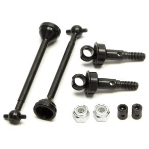 HPI 80837 - MIP CVDS (FRONT/BLACK/2pcs)