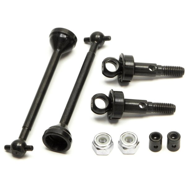 HPI 80837 - MIP CVDS (FRONT/BLACK/2pcs)