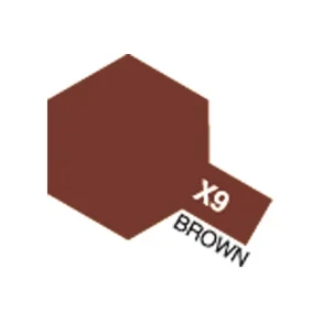 TAMIYA Acrylic Mini X-9 Brown (Gloss)