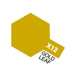 TAMIYA Acrylic Mini X-12 Gold Leaf (Gloss)