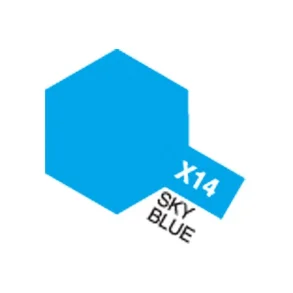 TAMIYA Acrylic Mini X-14 Sky Blue (Gloss)