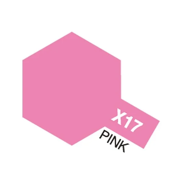 TAMIYA Acrylic Mini X-17 Pink (Gloss)