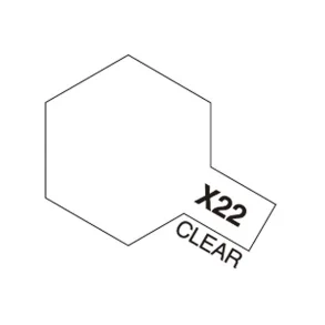 TAMIYA Acrylic Mini X-22 Clear (Gloss)