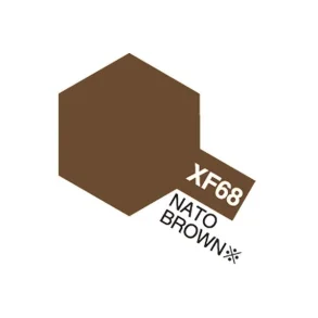 Tamiya Acrylic Mini XF-68 NATO Brown (mat)