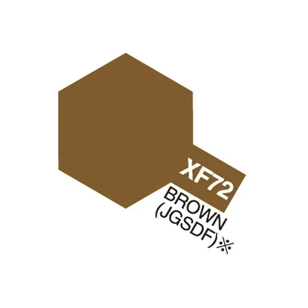 Tamiya Acrylic Mini XF-72 Brown (JGSDF) (Flat)