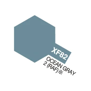 Tamiya Acrylic Mini XF-82 Ocean Gray 2 RAF  (halv blank)