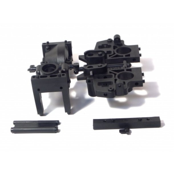 HPI 85045 - GEAR BOX AND BULKHEAD SET SAVAGE 21 HPI