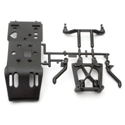 HPI 85060 - SKID PLATE/BODY MOUNT/SHOCK TOWER SET SAVAGE 