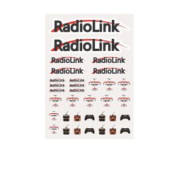 Radionlink AT10II radioanlg orange med 12 kanaler m. 12k modtager