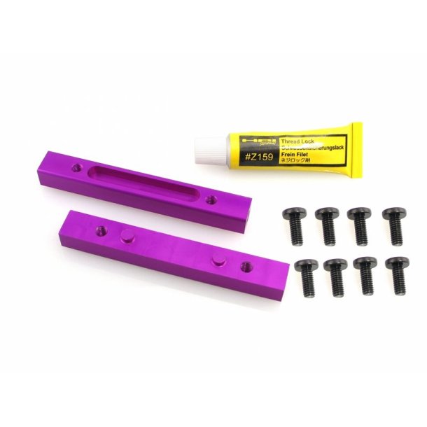 HPI 86386 - ALUMINUM JOINT BAR (PURPLE/2pcs)