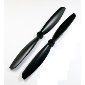 Propeller, CCW Black, Blk (2): QX