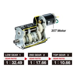 Tamiya Scania 770 S 8X4/4 RC fjernstyret lastbil