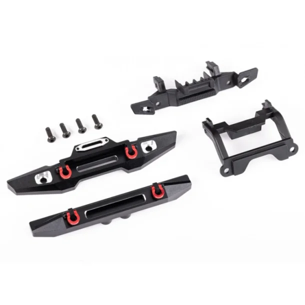 Bumper Aluminium Front &amp; Rear Set Land Rover TRX-4M