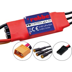 Speed controller 3-4S 50A 5V/5A