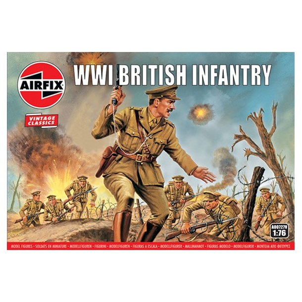 WW1 BRITISH INFANTRY 1/76