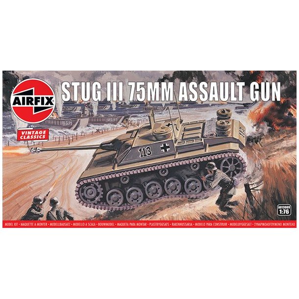 Stug III 75mm Assault Gun 1:76