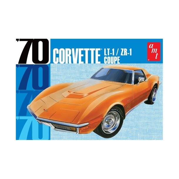 AMT 1070 Chevy Corvette Coupe 1/25