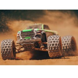 Arrma 1/18 GRANITE GROM MEGA 380 Brushed 4X4 Monster Truck RTR med Batteri &amp; lader, Green