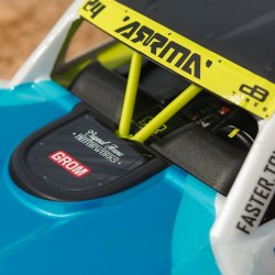 Arrma Mojave Grom mega 380 Brushed 4X4 Small Scale Desert Truck bl/hvid