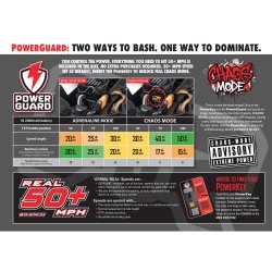 Arrma 1/16 MINI KRATON 3S DSC 4X4 RTR Brushless Speed Truck (batteri &amp; Charger Inkluderet),  Teal/Pink