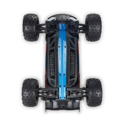 Arrma 1/16 MINI KRATON 3S DSC 4X4 RTR Brushless Speed Truck (batteri &amp; Charger Inkluderet), R�d/Bl�