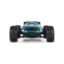 Arrma 1/16 MINI KRATON 3S DSC 4X4 RTR Brushless Speed Truck (batteri &amp; Charger Inkluderet),  Teal/Pink