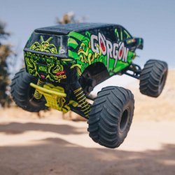 Arrma Gorgon brushed Monster Truck 1/10 4X2 MEGA 550  RTR med batteri og usb lader