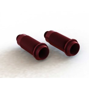 ARA330702 Aluminum Shock Body 16x62mm Red (2)