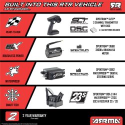 ARRMA Senton 223s BLX 4x4 brushless 1/10 RTR Gul