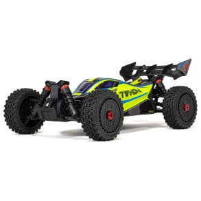 Arrma 1/8 TYPHON 223S DSC 4X4 RTR Brushless Buggy, Gul
