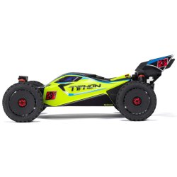 Arrma 1/8 TYPHON 223S DSC 4X4 RTR Brushless Buggy, Gul