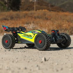 Arrma 1/8 TYPHON 223S DSC 4X4 RTR Brushless Buggy, Gul