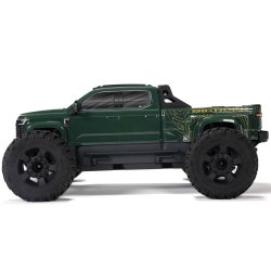 Arrma Big Rock 223S DSC 4X4 RTR Brushless Monster Truck, Grn