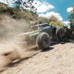 Arrma Big Rock 223S DSC 4X4 RTR Brushless Monster Truck, Grn