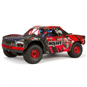 Arrma Mojave 6S V2 4WD BLX Desert Truck with Spektrum Firma RTR, RED/Black