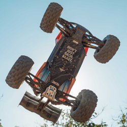 Arrma 1/8 KRATON 6S V6 4X4 RTR Brushless Speed Truck, Bl/Orange