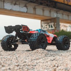 Arrma 1/8 KRATON 6S V6 4X4 RTR Brushless Speed Truck, Bl/Orange