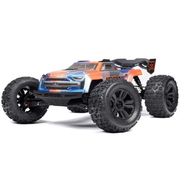 Arrma 1/8 KRATON 6S 4X4 RTR Brushless Speed Truck, Bl/Orange