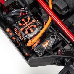 Arrma Notorious 6S V5 4WD BLX Stunt Truck with Spektrum Firma RTR, Black