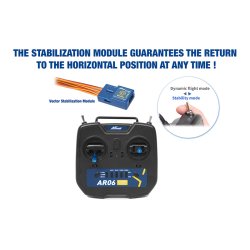 Arrows RC Edge 540 1300mm PNP med Vector gyro stabiliserings enhed 