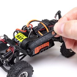Axial SCX30 Chevrolet K10 4X4 RTR Brushed Rock Crawler (Battery &amp; Charger Included), Black