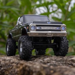 Axial SCX30 Chevrolet K10 4X4 RTR Brushed Rock Crawler (Battery &amp; Charger Included), Black