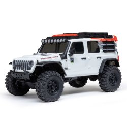 Axial 1/30 SCX30 Jeep Wrangler JLU 4X4 RTR Brushed Rock Crawler (Battery &amp; Charger Included), Green
