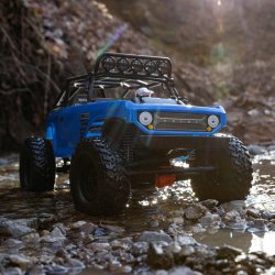 Axial 1/10 SCX10 II Deadbolt 4WD Brushed RTR, Blue