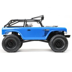 Axial 1/10 SCX10 II Deadbolt 4WD Brushed RTR, Blue