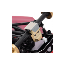 Axial SCX24 Brass Counterweight Cup and Armor Guard Plate
