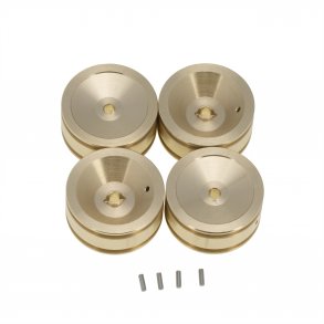 Axial SCX24 40g Brass Wheel Counterweight 4pcs (Total 160g)